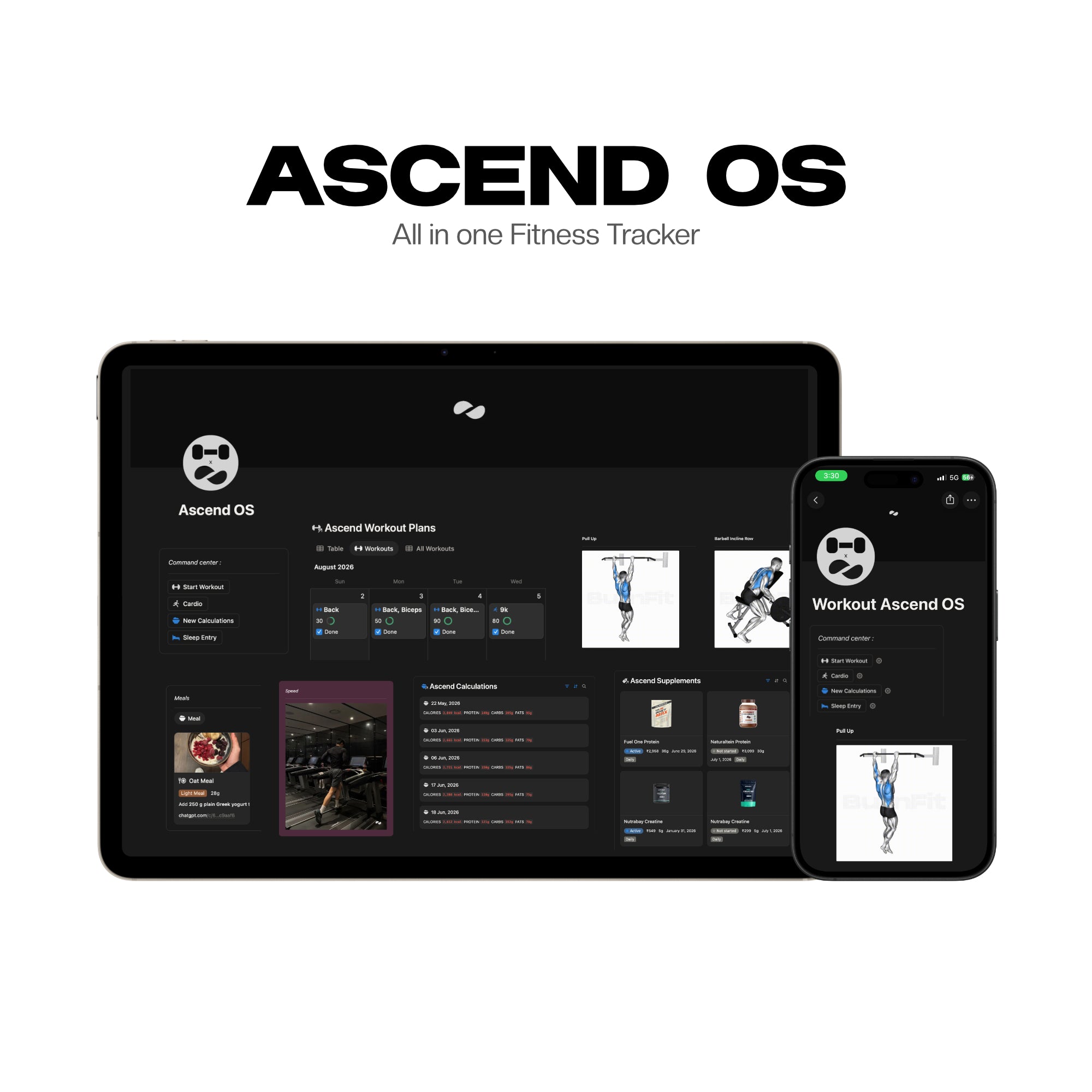 Ascend OS - Fitness Tracker