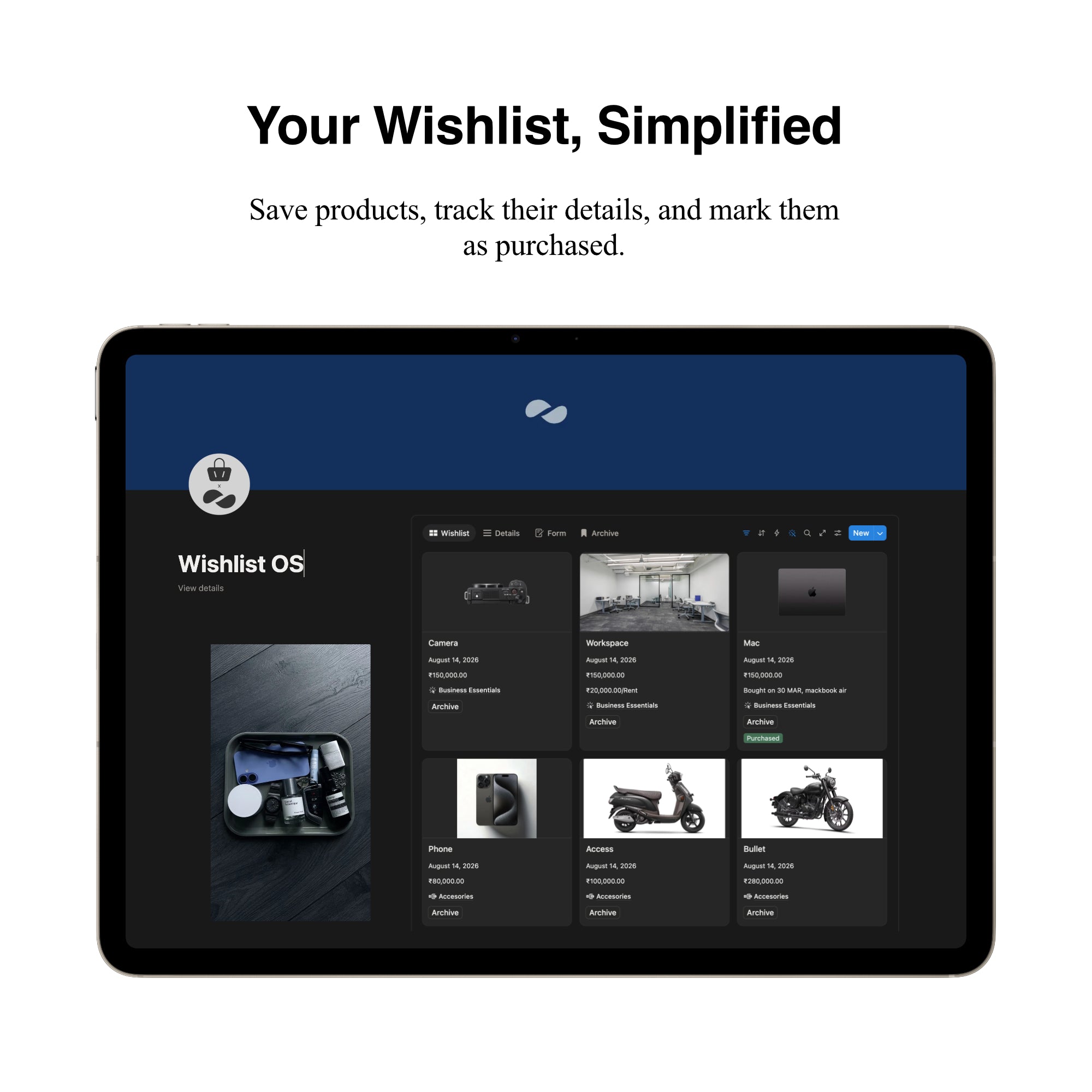 Wishlist OS