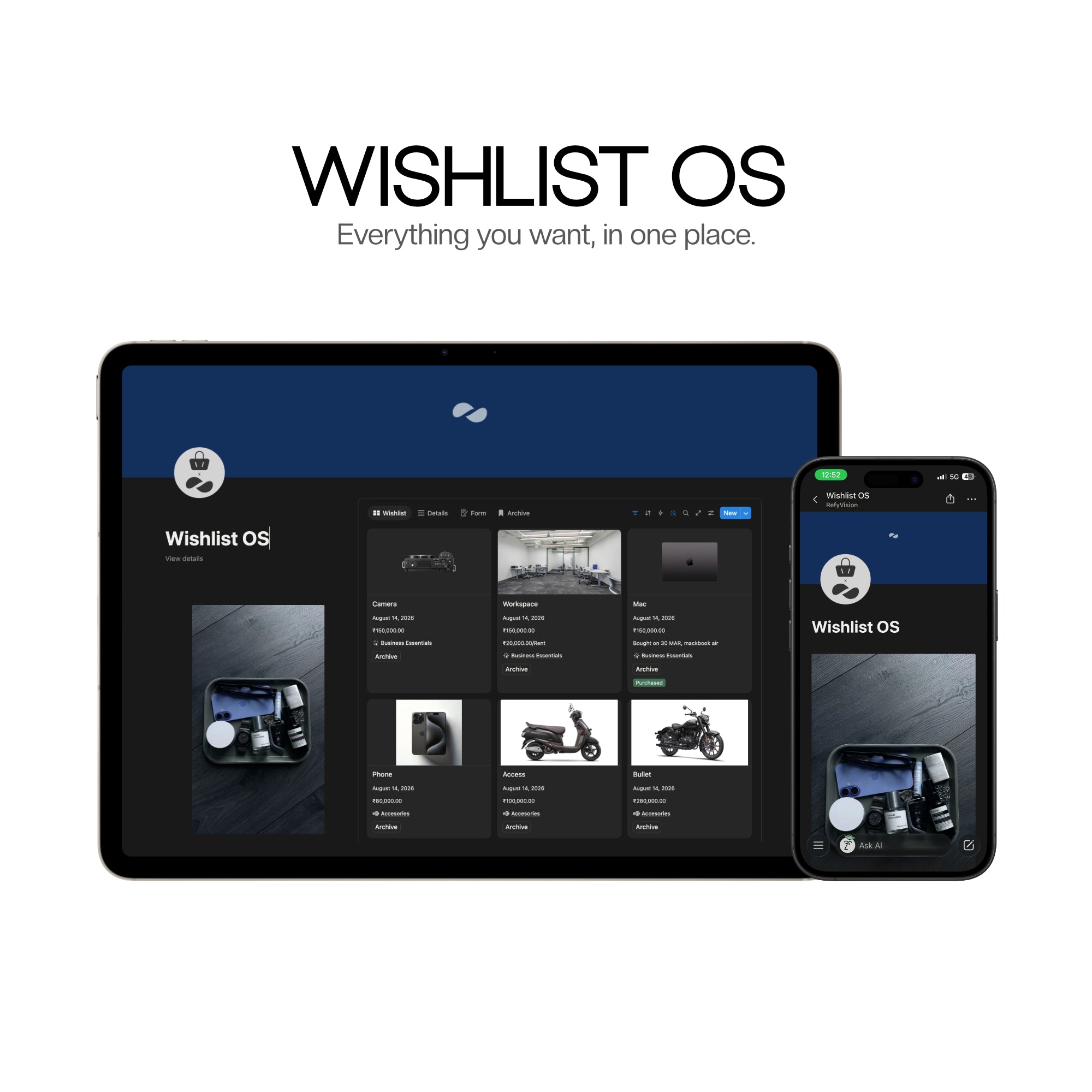 Wishlist OS